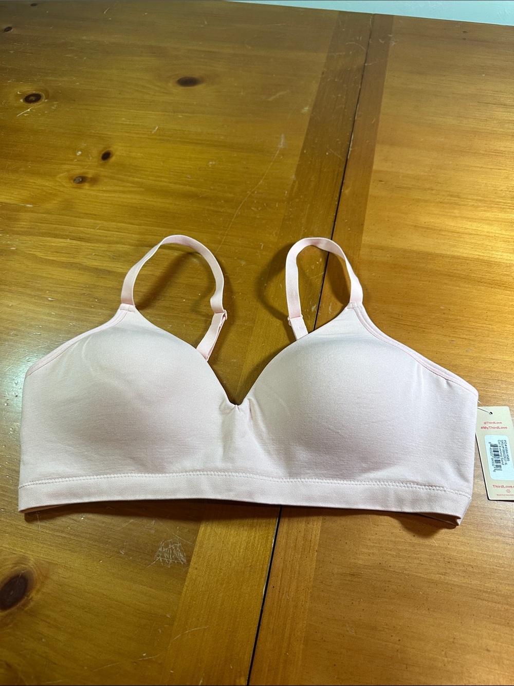 ThirdLove Light Pink Wireless Molded Bra
